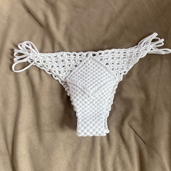 Indah Swim Indah Koh Samui White Crochet Bottoms Poshmark